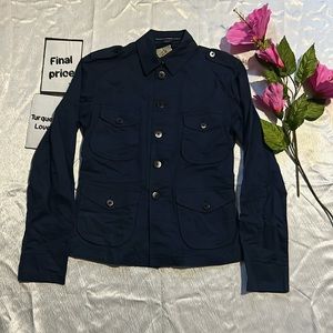 26 RALPH LAUREN Navy blue jacket women size small ⚜️exclusive
